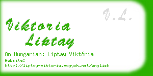 viktoria liptay business card