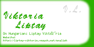 viktoria liptay business card